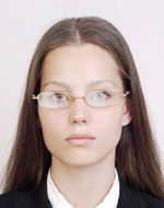 Photo with glare on glasses